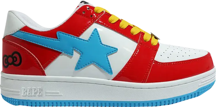 

Кроссовки Hello Kitty x Bapesta Low Baby Milo, красный