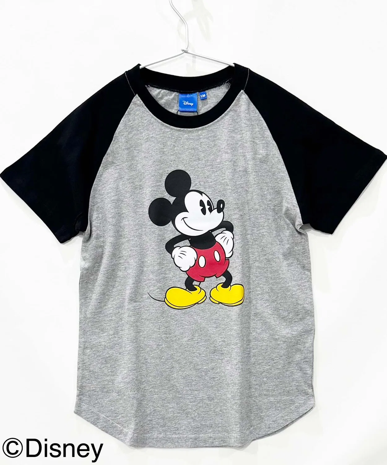 Детская футболка с длинным рукавомMickey Mouse Disney, Серый