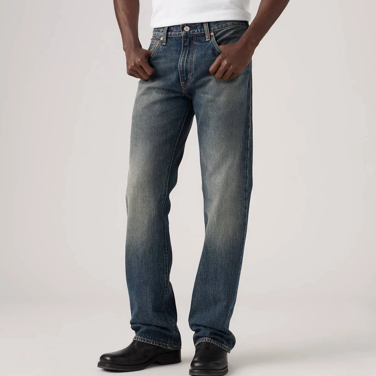 Мужские джинсы-клеш 517 Levi's, Delusional Champion - Dark Wash — фото 2