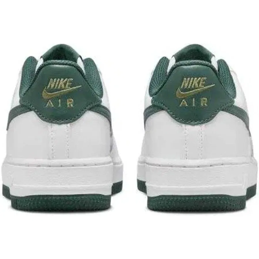 Кроссовки повседневные с кожаным верхом Air Force 1 GS Nike, Зеленый — фото 4
