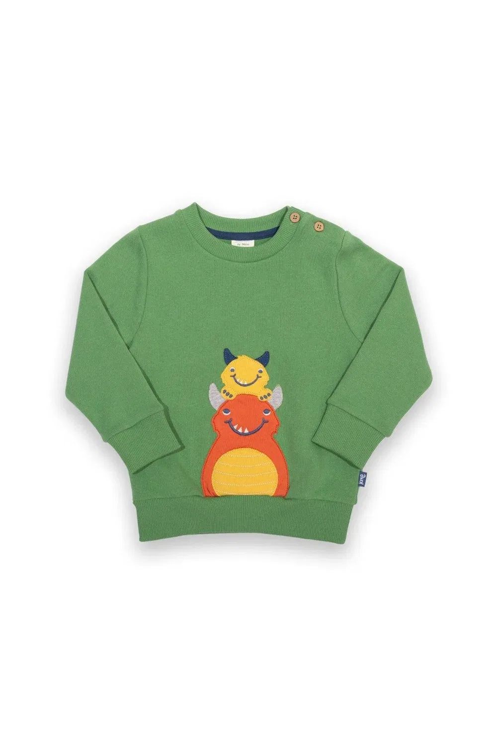 Детский свитшот Huggle bub Kite, Green