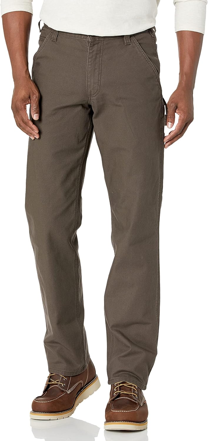 

Carhartt мужские свободные прямые брюки Rugged Flex Duck, Dark Coffee