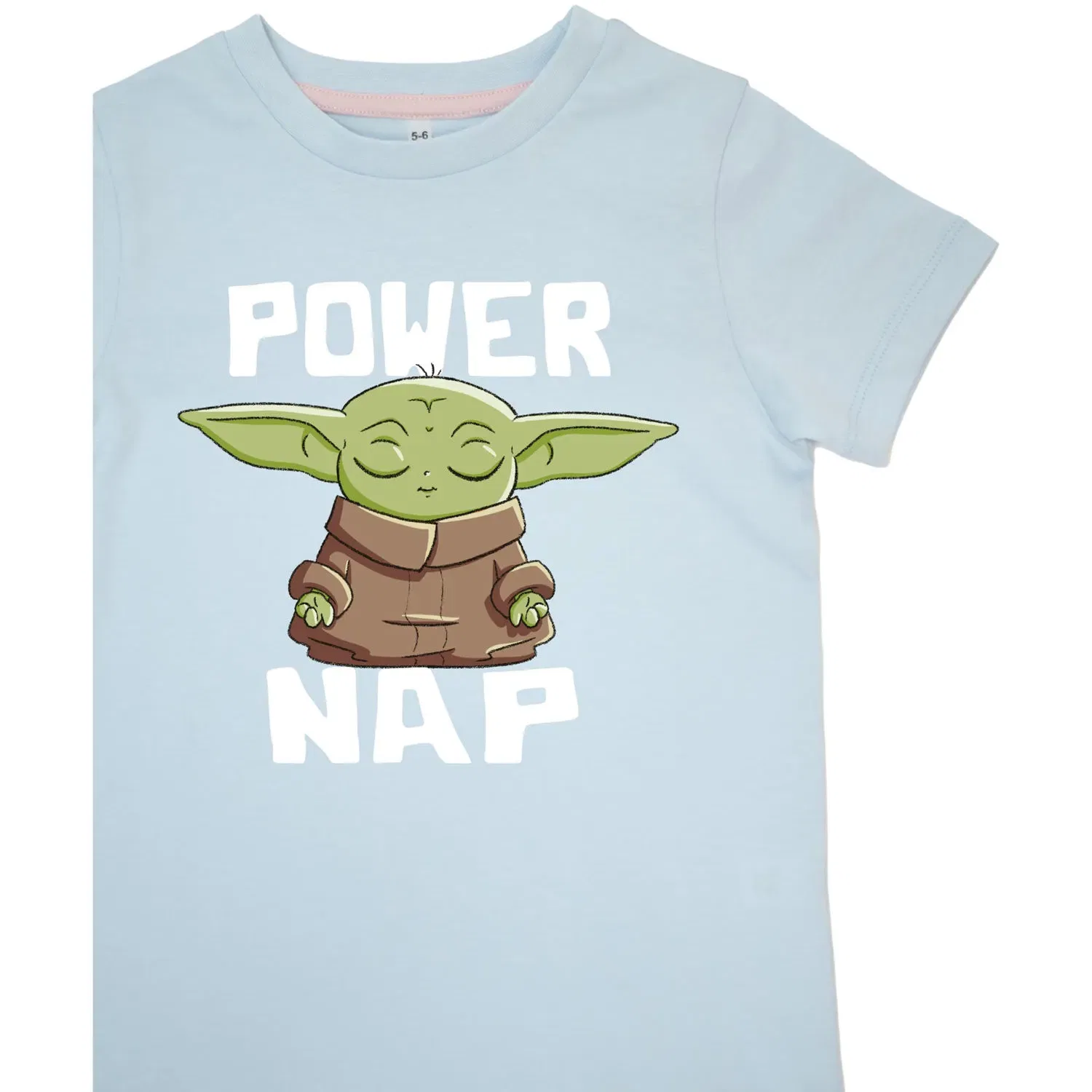 Пижама Baby Yoda с принтом Star Wars, нежно-голубой — фото 2