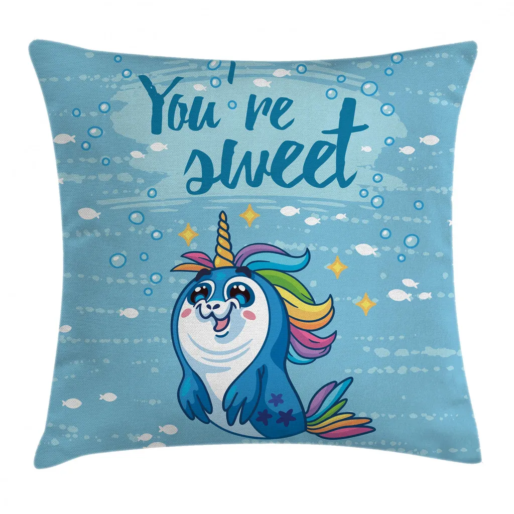 

Чехол на подушку Abakuhaus, синий