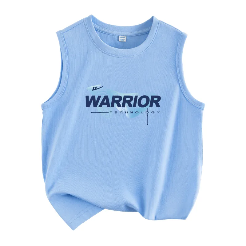 Детский топ и камисоль с круглым вырезом WARRIOR, Blue/H Technology Line