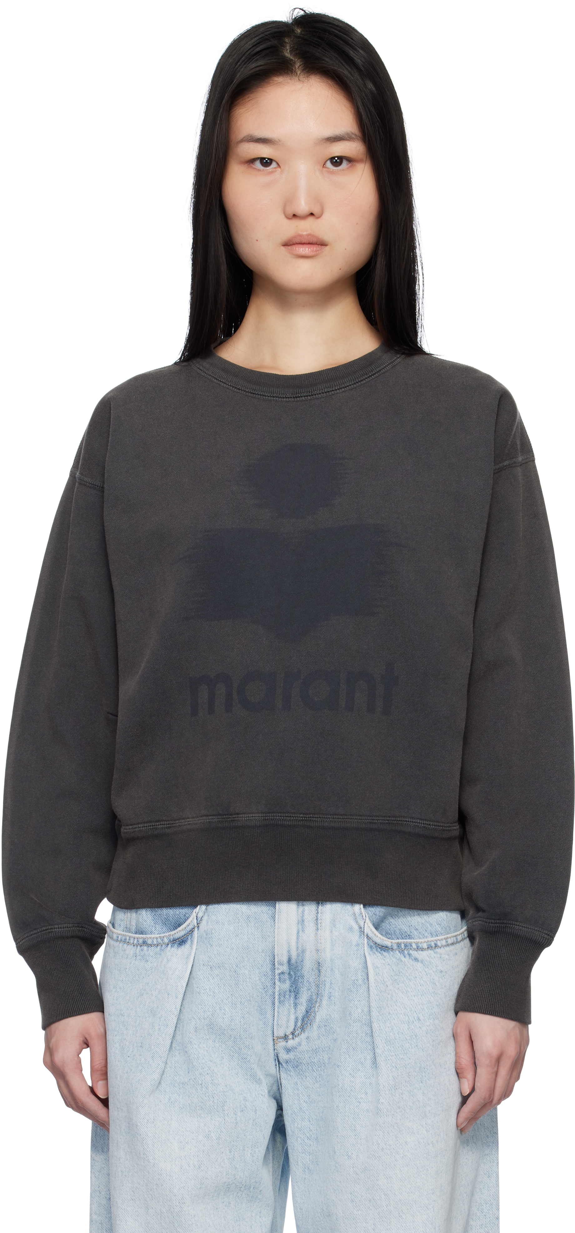 

Серая толстовка Mobyli Isabel Marant Etoile