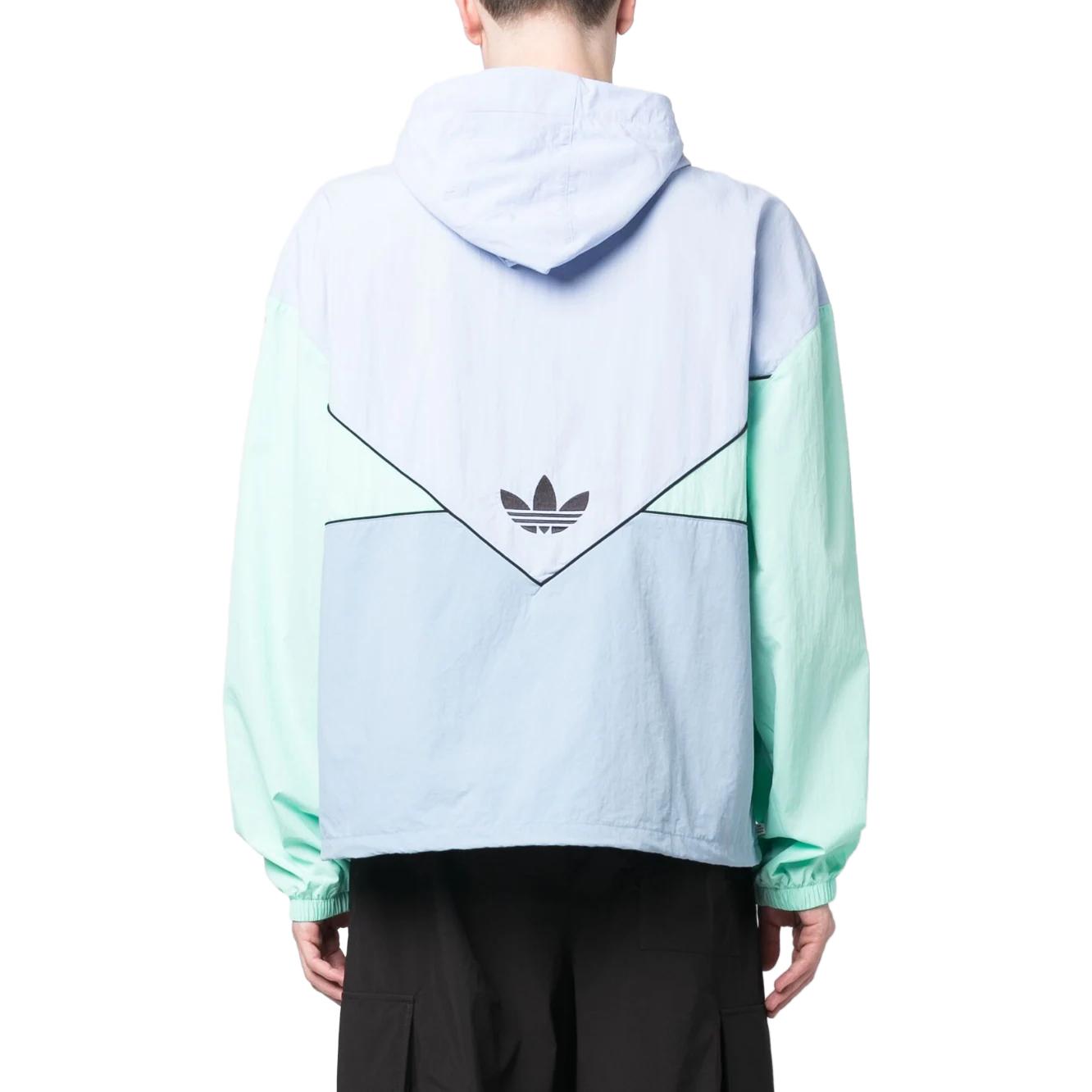 Куртка мужская розово-голубая Adidas Originals — фото 4