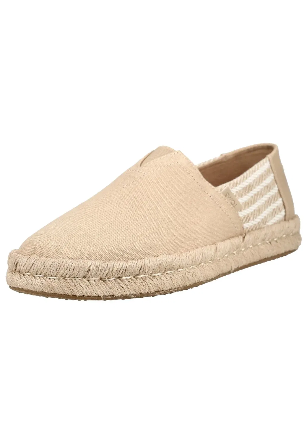 Эспадрильи текстильные TOMS, бежевый