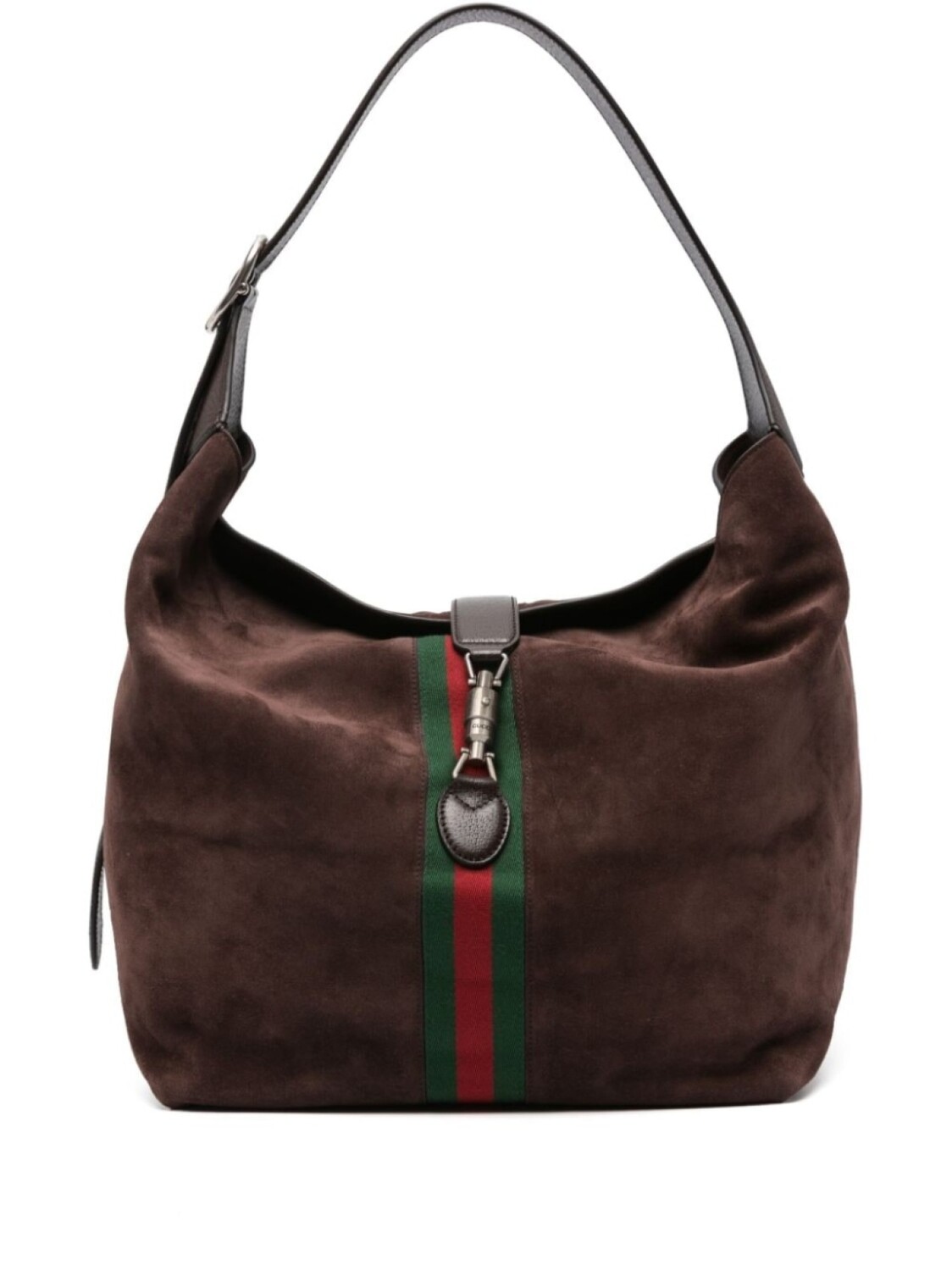 

Gucci дорожная сумка в полоску, коричневый