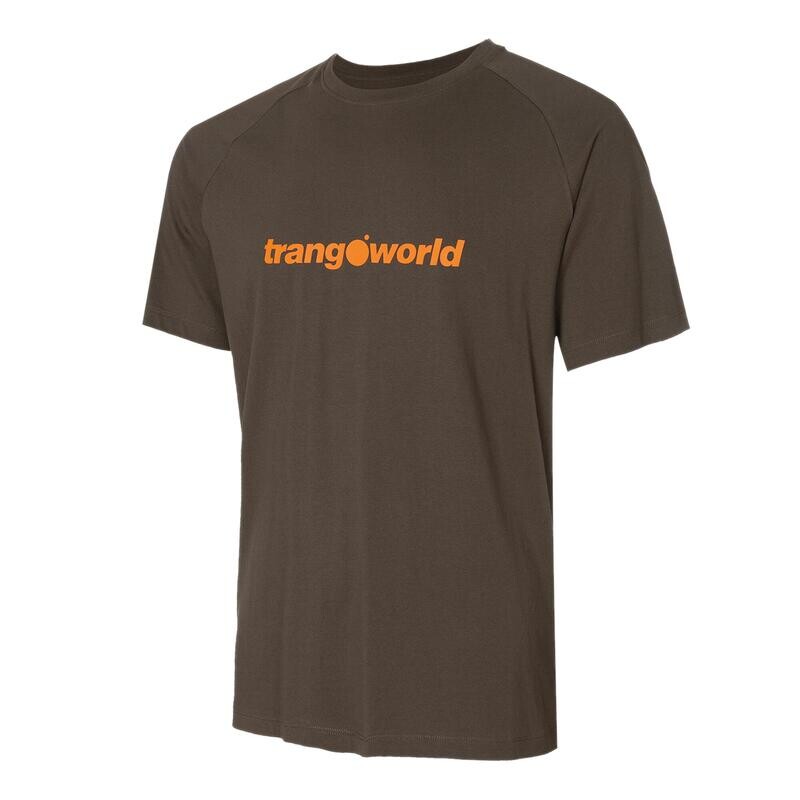 

Trangoworld Fano Мужская футболка с коротким рукавом коричневая