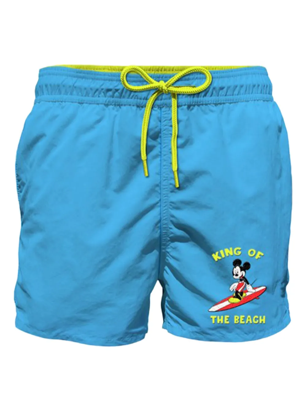 

Плавки-шорты с принтом Mickey Muse для серфинга MC2 Saint Barth Kids, синий