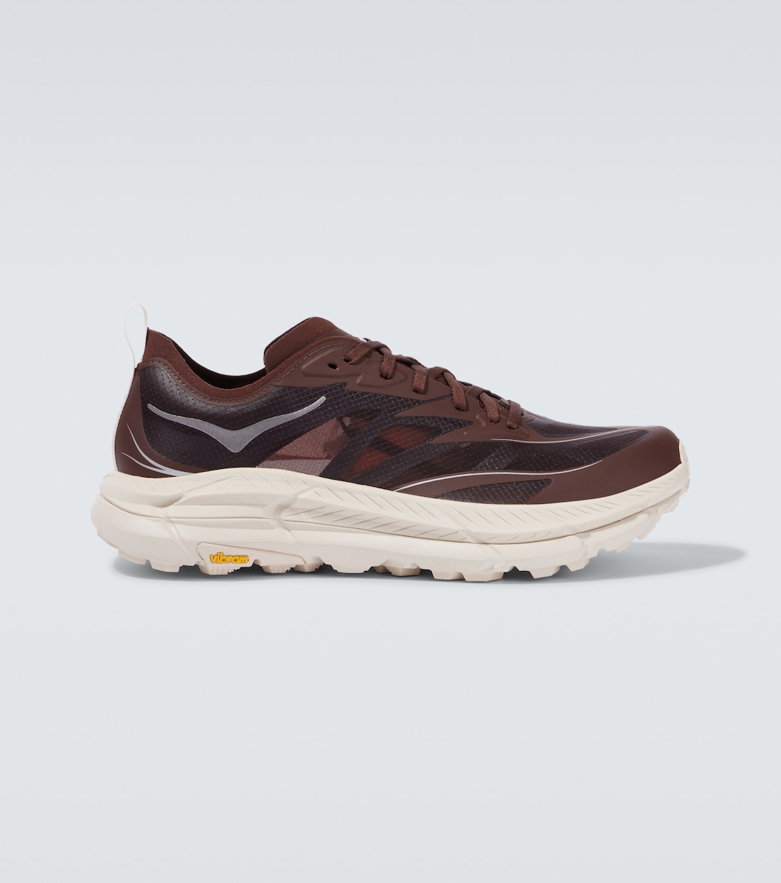 

Беговые кроссовки Mafate Speed 4 Hoka One One, Cold Brew/ Oat Milk