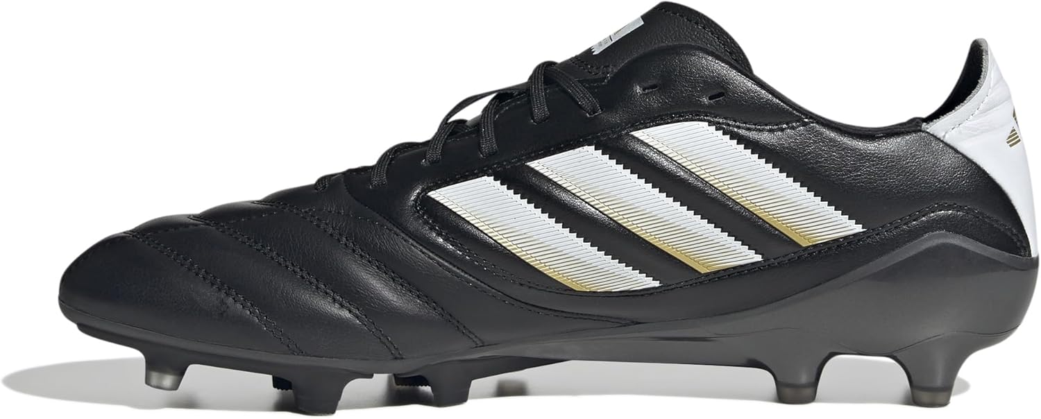 

Футбольные бутсы Adidas Унисекс Взрослые Copa Icon II для твердого/искусственного покрытия, белый/черный/золотой