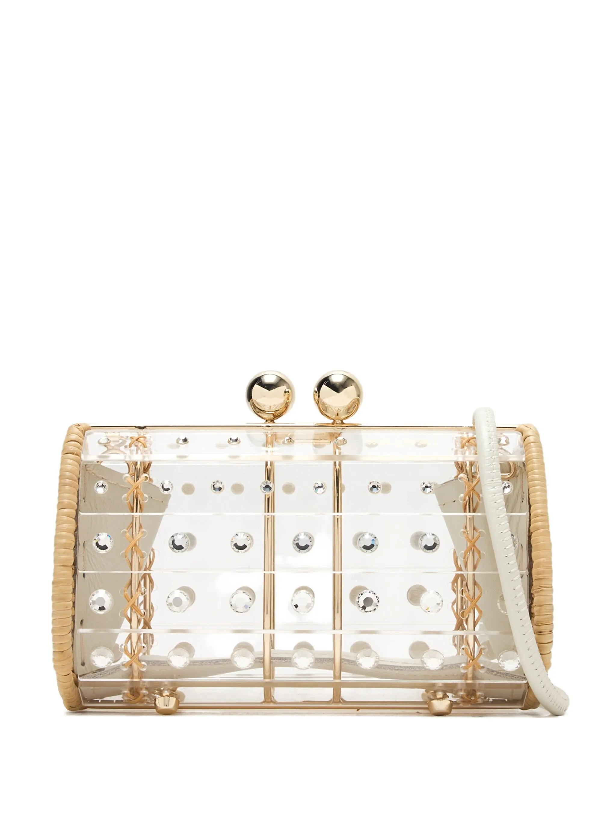 

Клатч Strass Waiwai Rio, белый