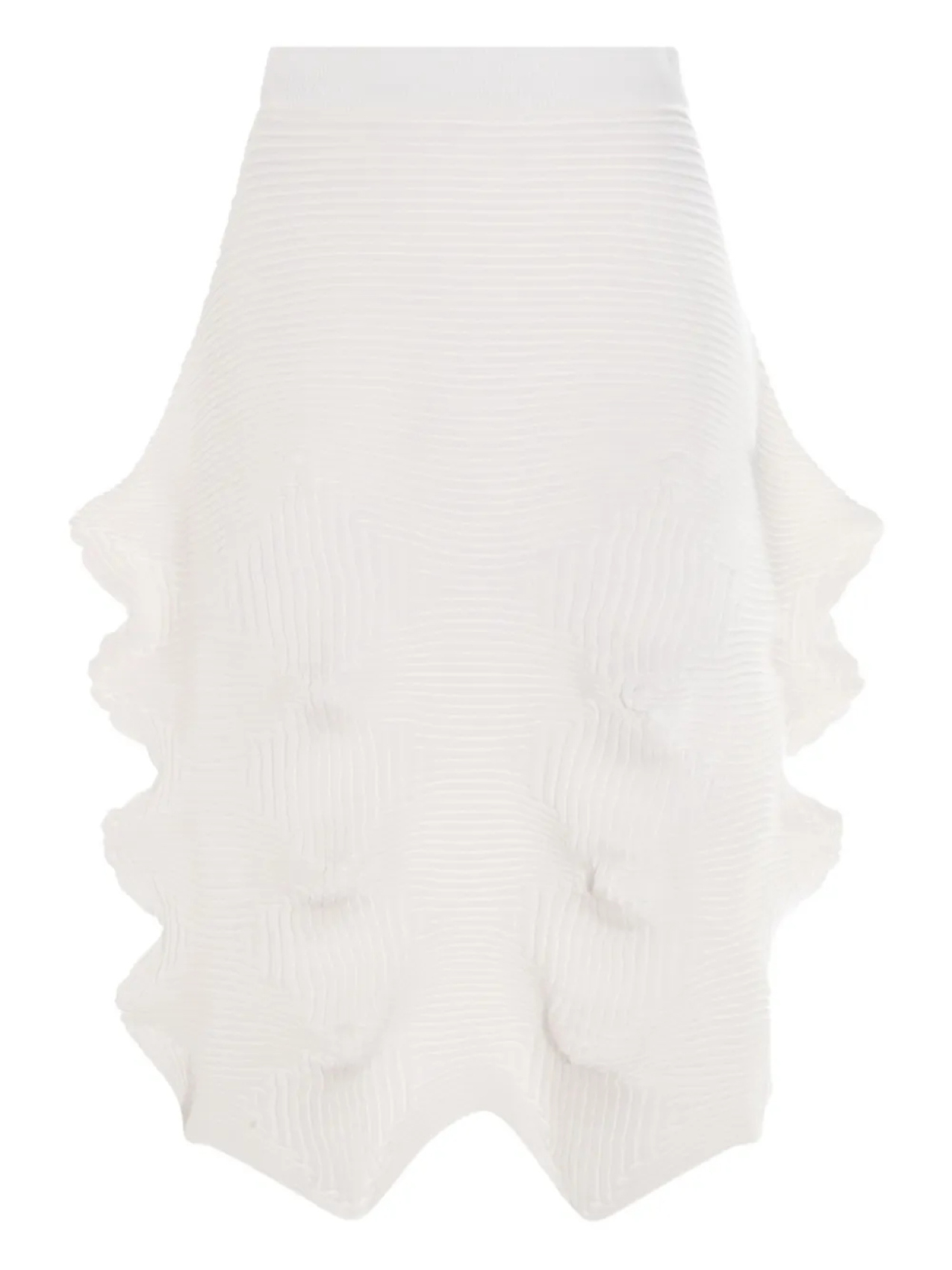

Юбка миди Linkage Issey Miyake, белый