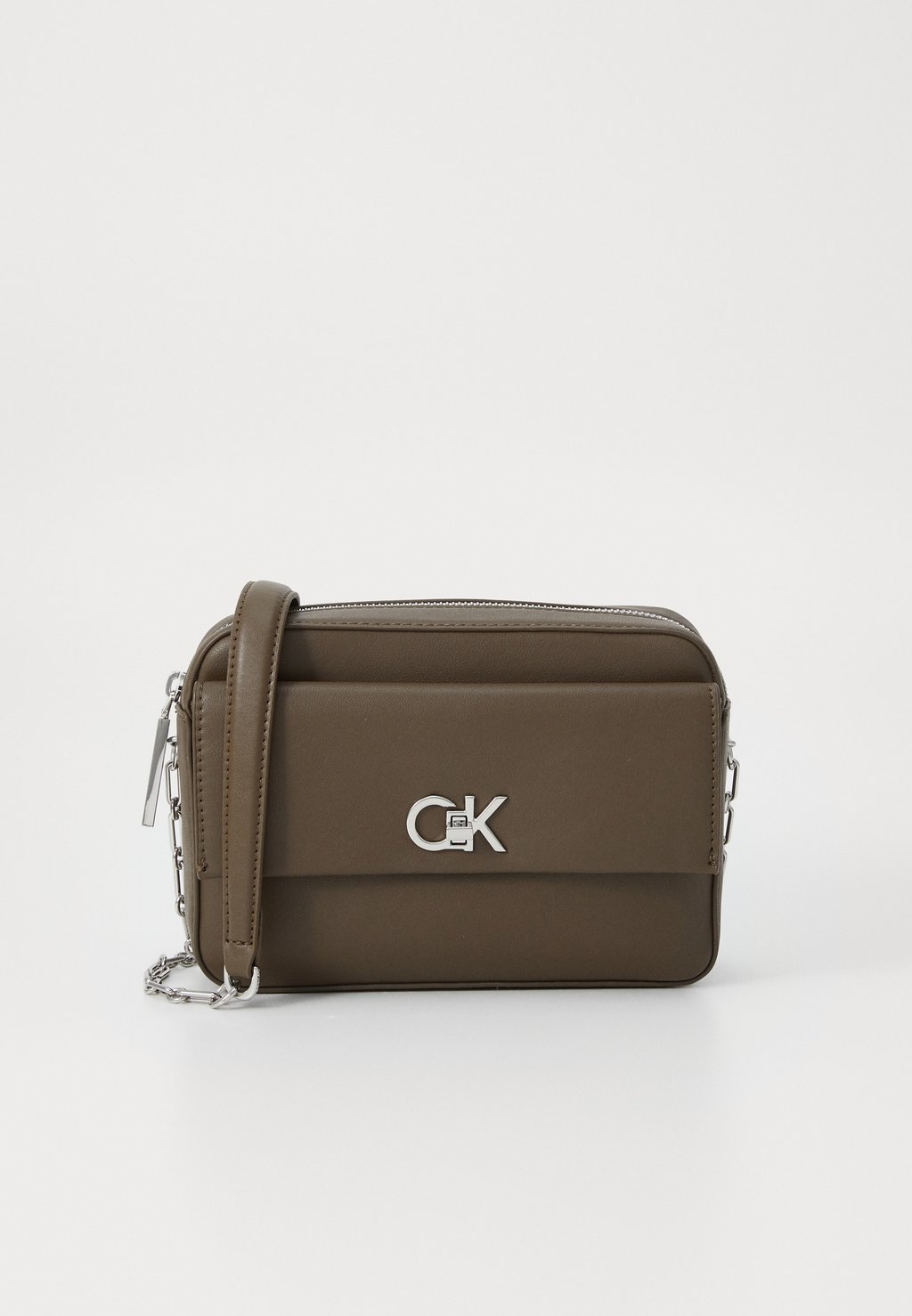 

Сумка через плечо CAMERA BAG POCKET - Across body bag Calvin Klein, коричневый