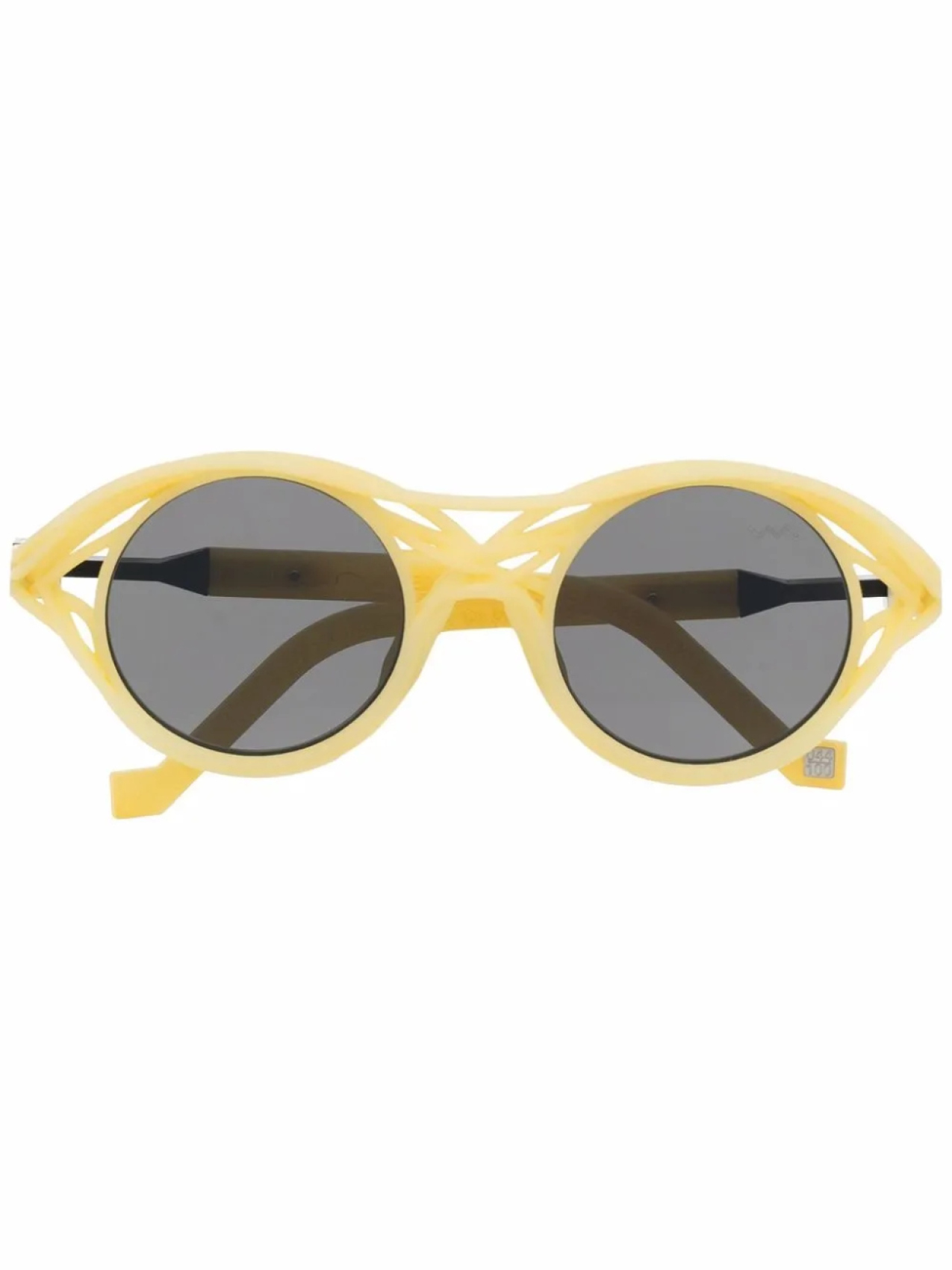 

VAVA Eyewear солнцезащитные очки CL0015 в круглой оправе, желтый