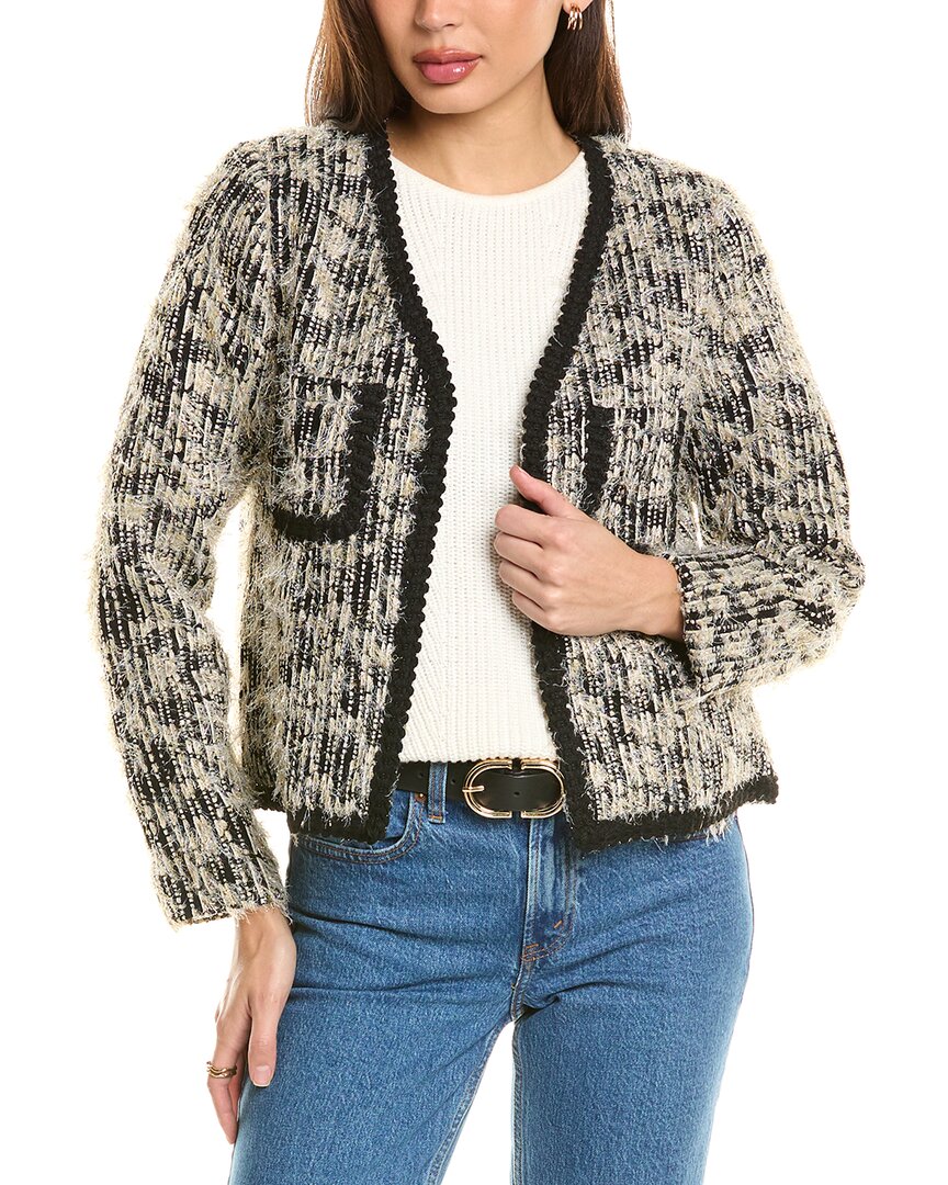 

Куртка Seraphina Tinsel Fringe, черный