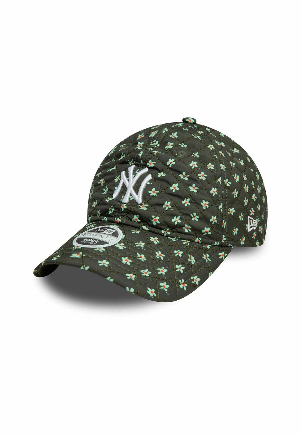 

Бейсболка 9TWENTY FLORAL NEW YORK YANKEES New Era, оливковый