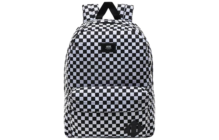 

Рюкзак из полиэстера обычный унисекс черно-белый Vans
