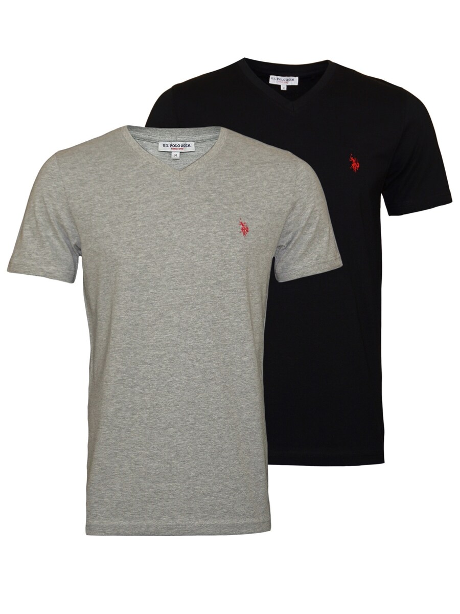 

Рубашка U.S. POLO ASSN., цвет mottled grey/Black