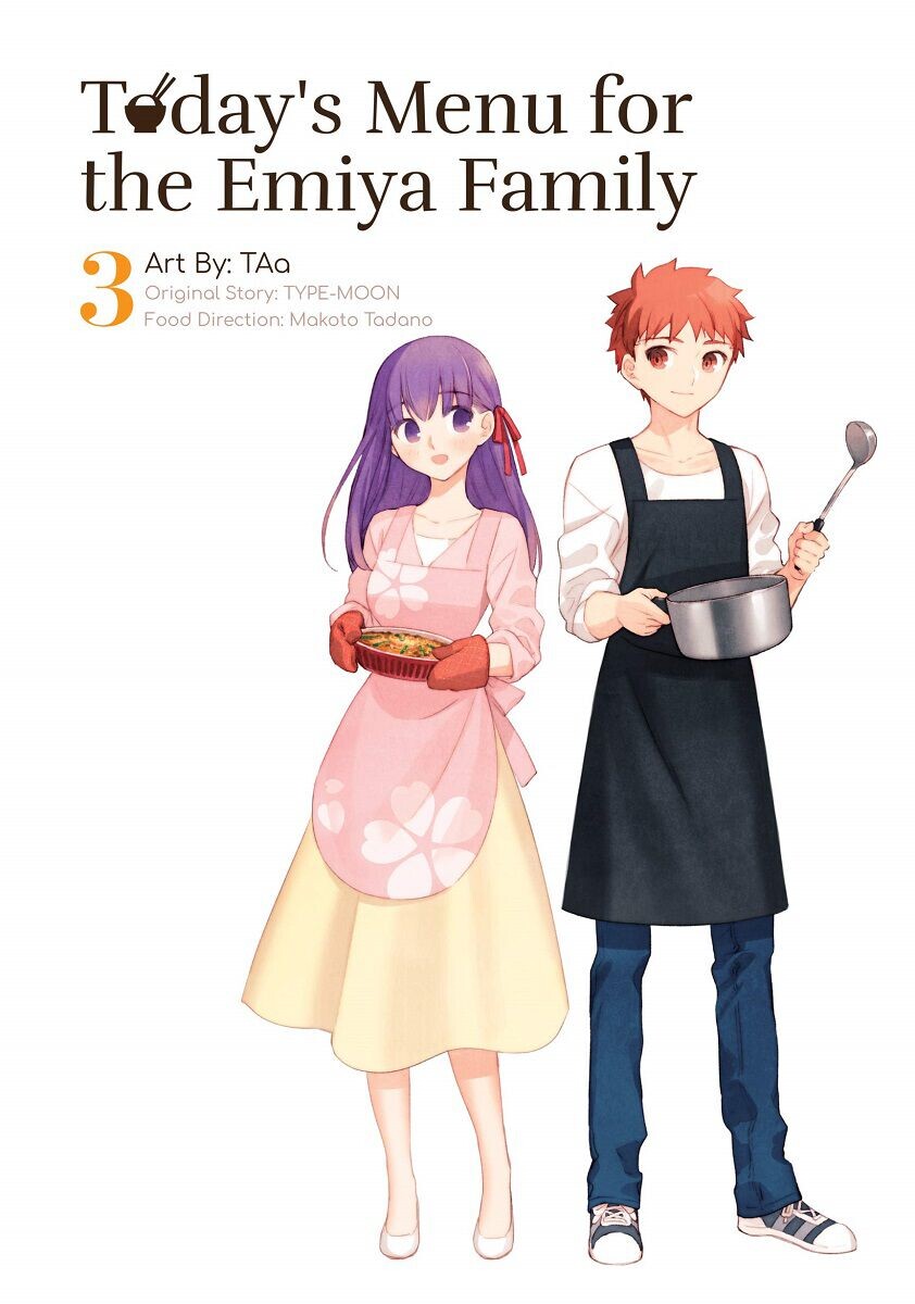 

Манга Today's Menu for the Emiya Family Manga Volume 3