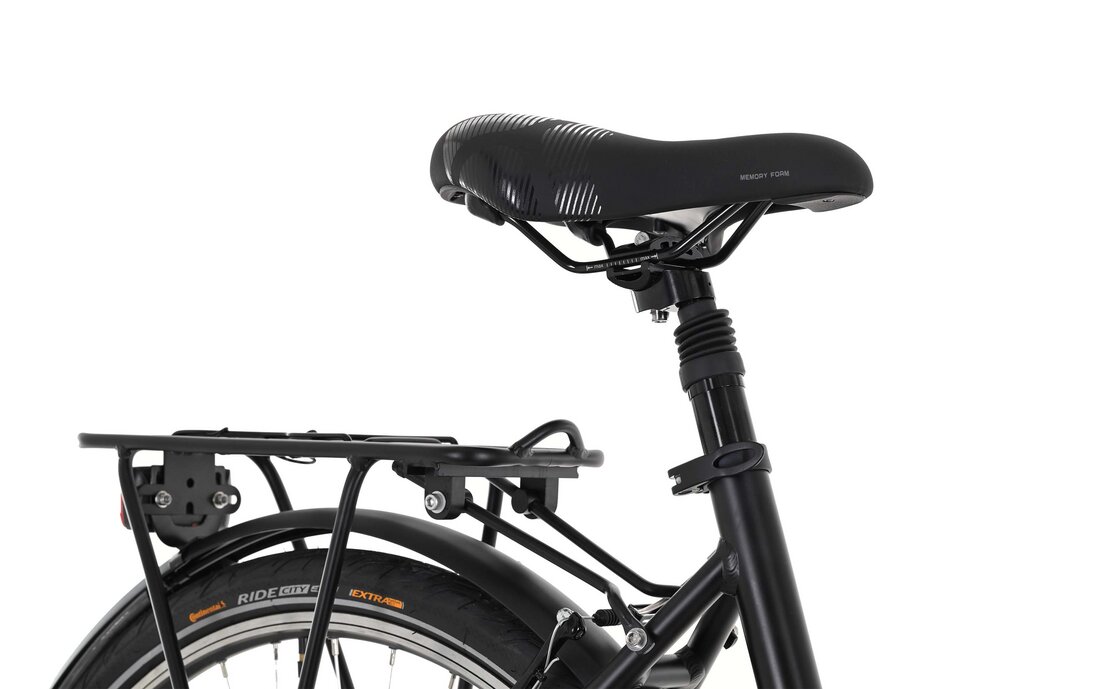 Треккинговый велосипед Carver Tour 100 - 28 дюймов - Tiefeinsteiger - 2024, цвет Schwarz|black/silver/blue — фото 4