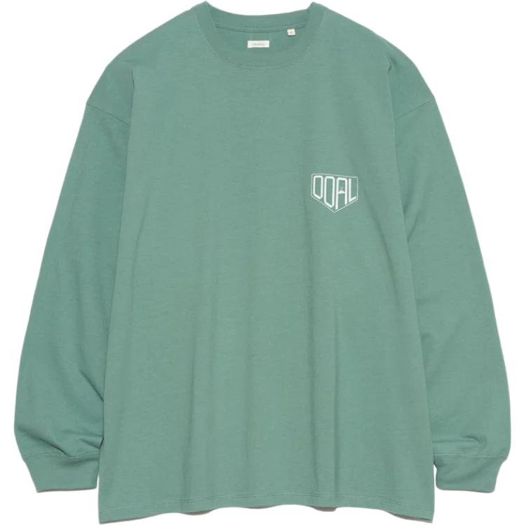 

Ooal футболка с длинным рукавом Nanamica, coral зеленый