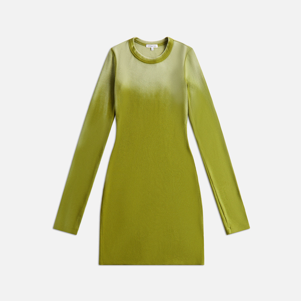 

Платье Cotton Citizen Verona Long Sleeve Mini Dress, цвет Matcha Cast