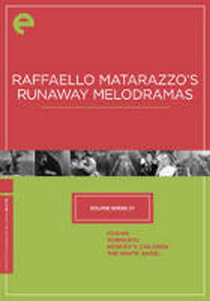 

Диск DVD Raffaello Matarazzo's Runaway Melodramas