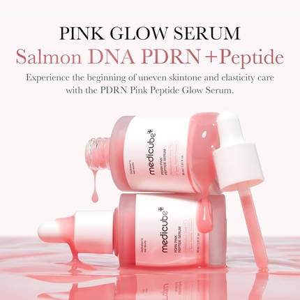 Сыворотка для сияния кожи Medicube PDRN Pink Peptide, с розовым PDRN и пептидами, 30 мл — фото 4
