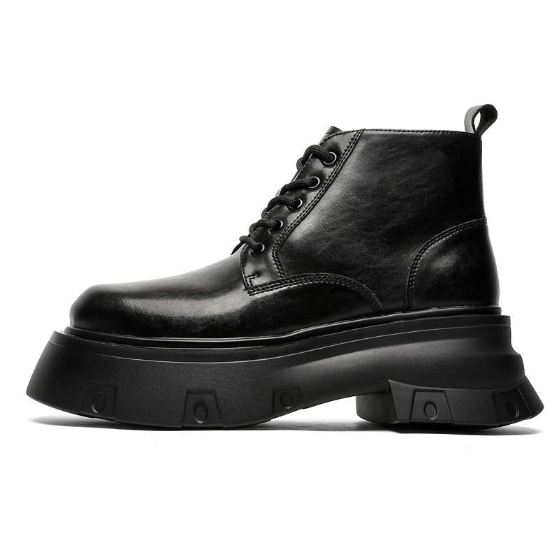 

ZUWUDONG Короткие ботинки Martin мужские черные