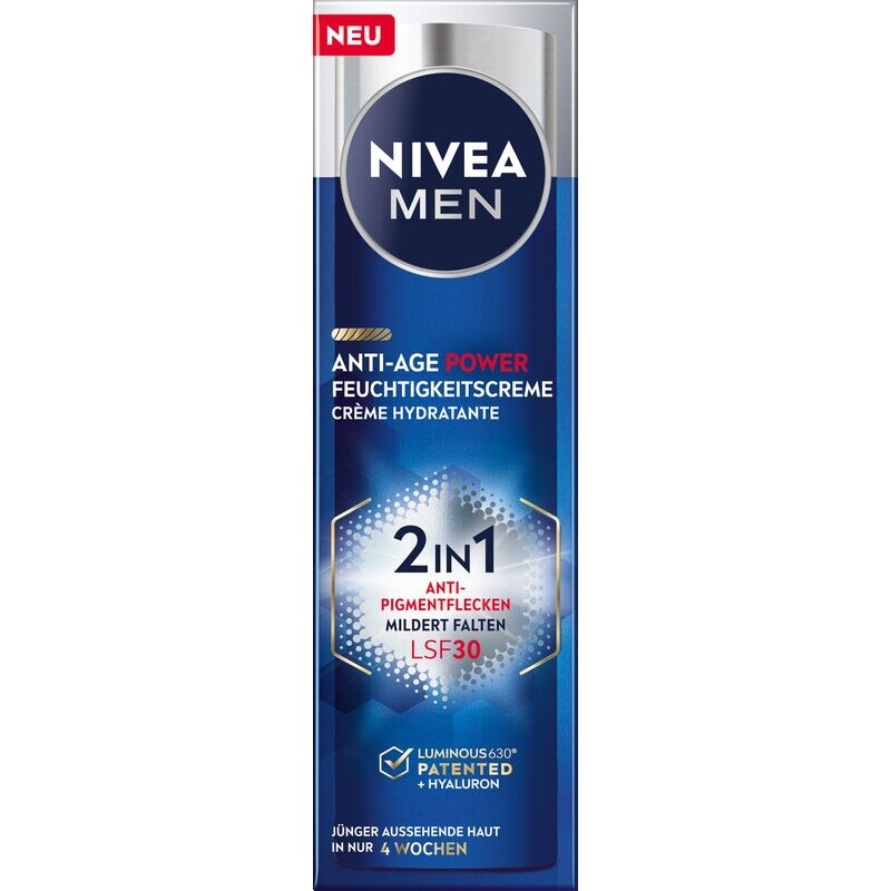 

Увлажняющий крем Anti-Age Power 2в1 SPF 30 NIVEA, 50 ml
