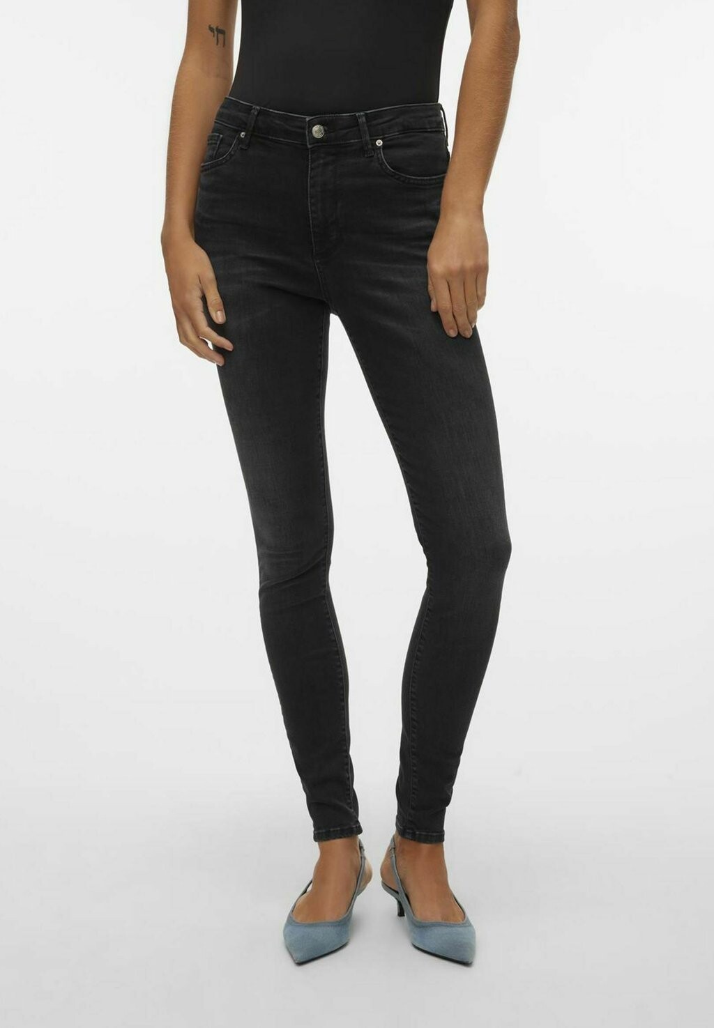 

Джинсы Skinny Fit SOPHIA HOHE TAILLE Vero Moda, цвет black denim