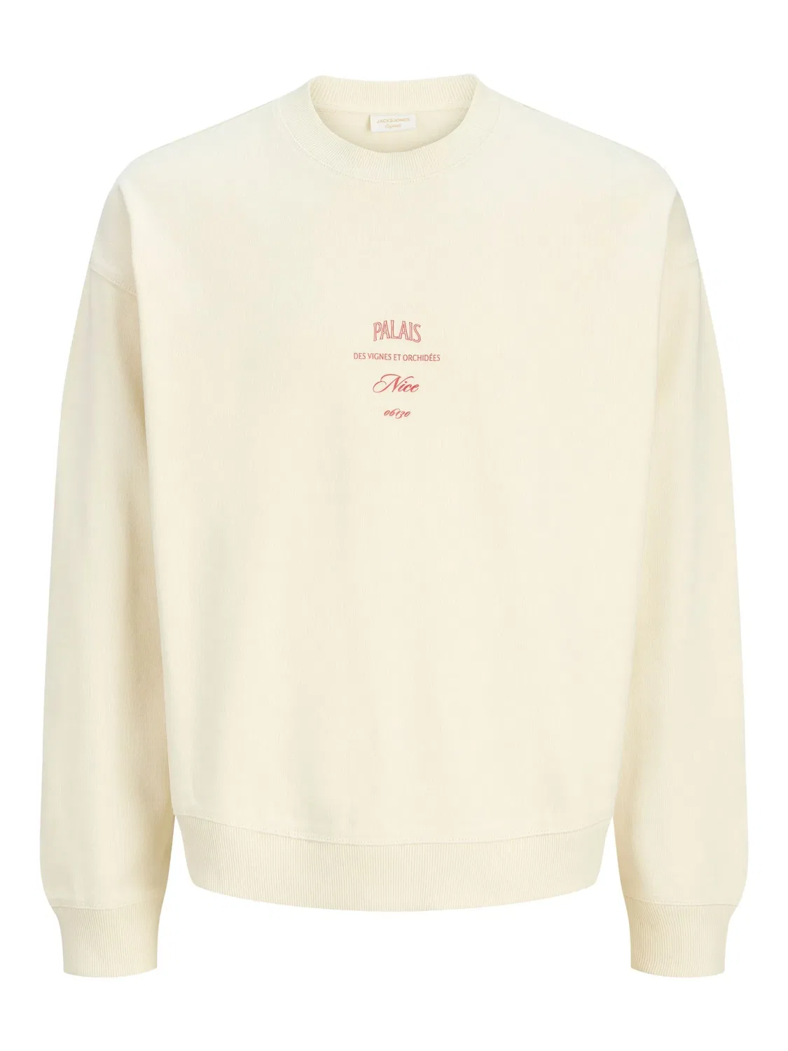 Свитшот с принтом Jack & Jones Junior, белый