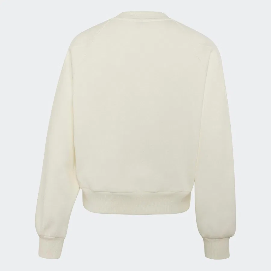 Детский свитшот с V-образным вырезом Collegiate adidas, Белый — фото 2