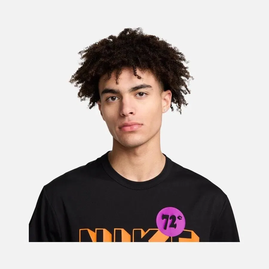 Футболка с коротким рукавом Hyverse Dri-Fit UV Nike, Черный — фото 3