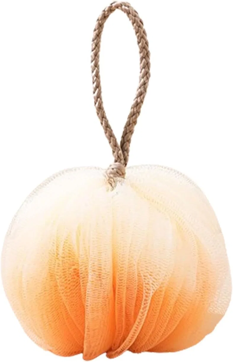 Мочалка для тела Loofah Body Scrubber, Generisch, 65 г, 14 x 14 x 14 см, Orange1
