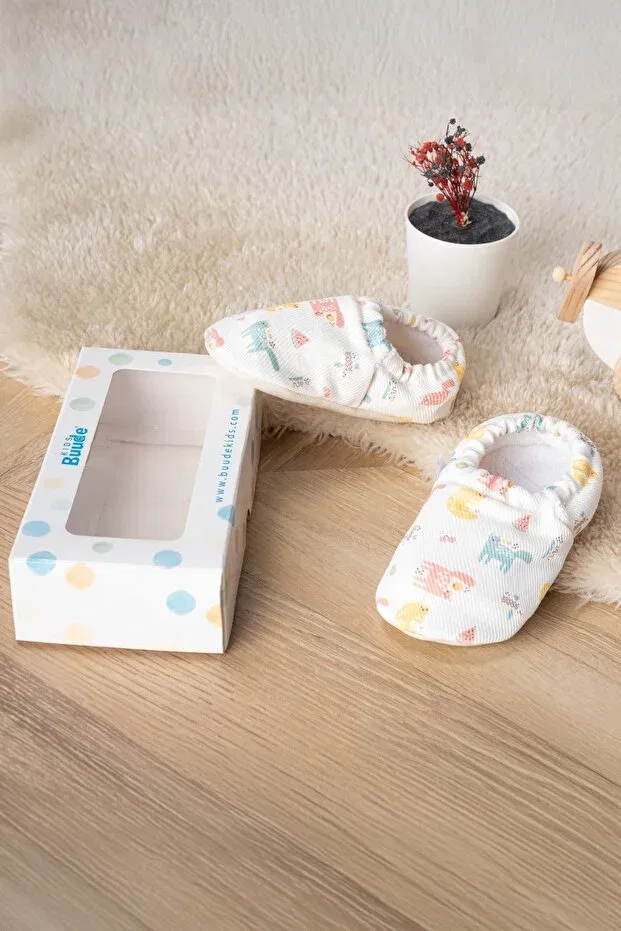 Детские пинетки для новорожденных хлопковые cats Buude Kids, Cats — фото 3