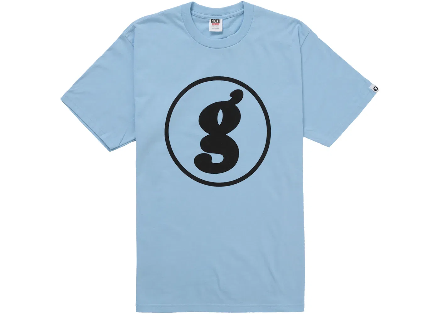 Мужская футболка с принтом Supreme GOODENOUGH End Racism Tee, Light Blue