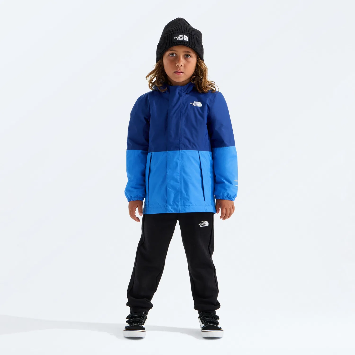 Детская утепленная куртка от дождя с капюшоном Antora The North Face, Bold Blue/Active Blue — фото 3