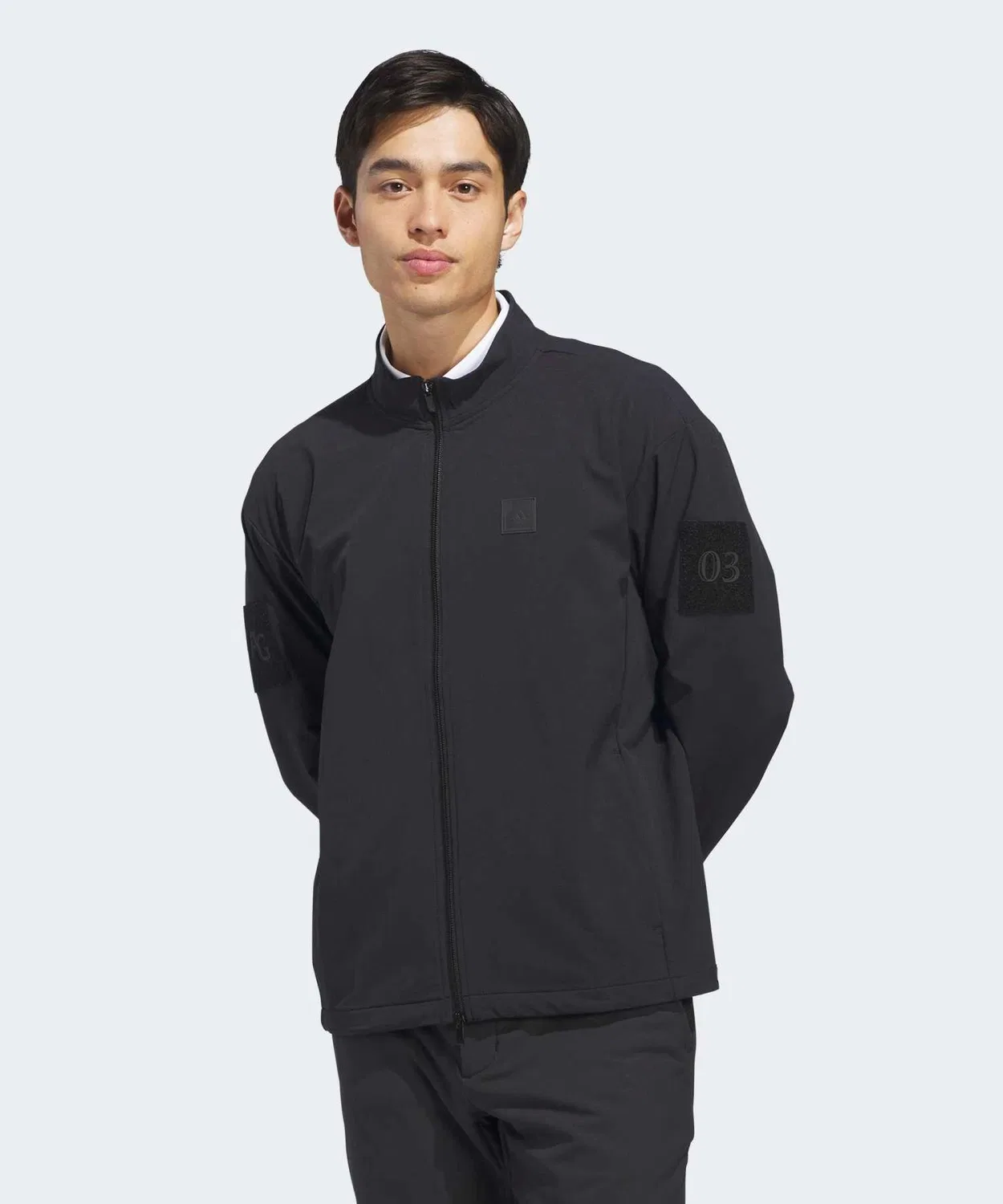 Мужская ветровка с принтом Adidas Golf, Black