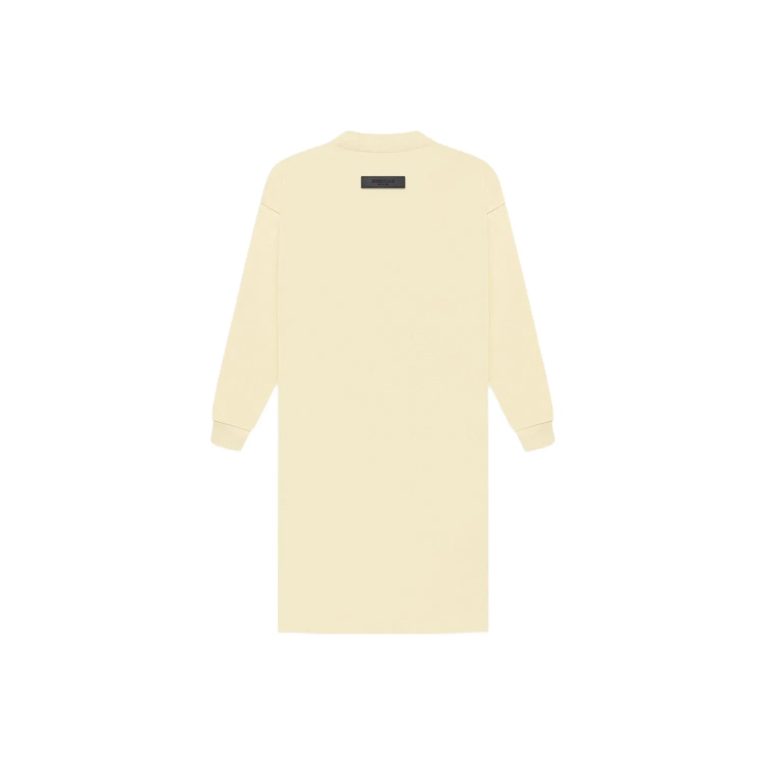 Детское платье из футера Fear Of God Essentials, Canary Yellow — фото 3