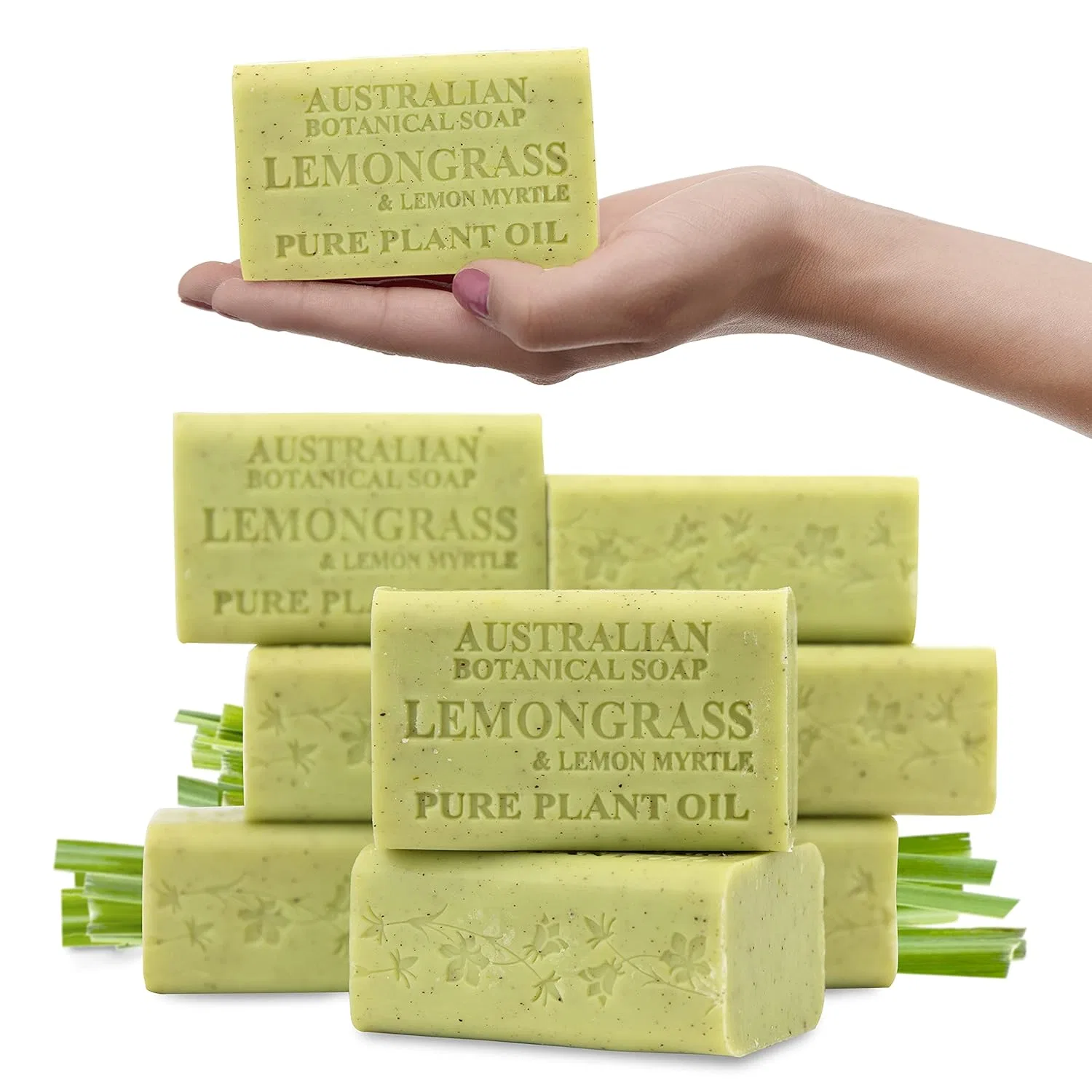 Мыло Lemongrass & Lemon Myrtle, Australian Botanical Soap, набор 8 шт., 187 г