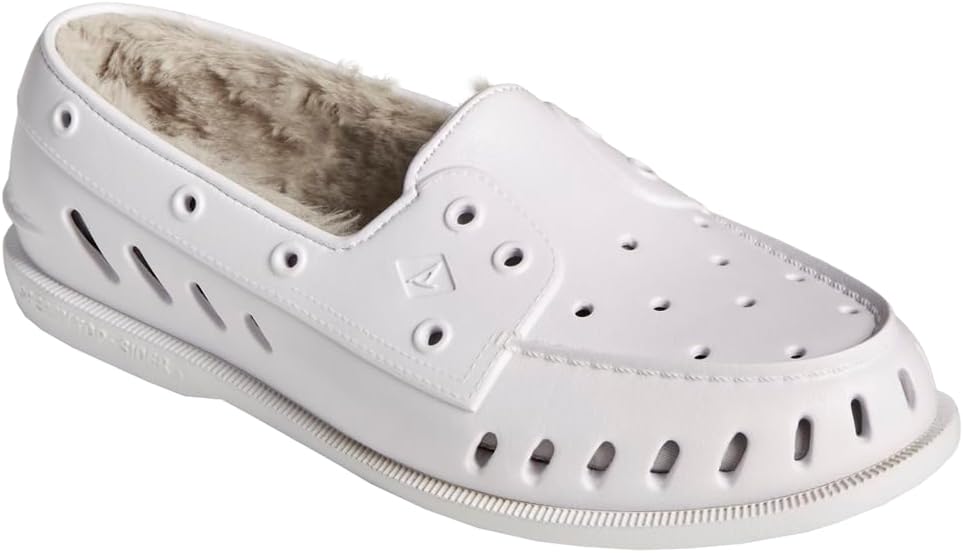 Мужские лодочные туфли Sperry, оригинальные, с комфортной посадкой, белый — фото 2