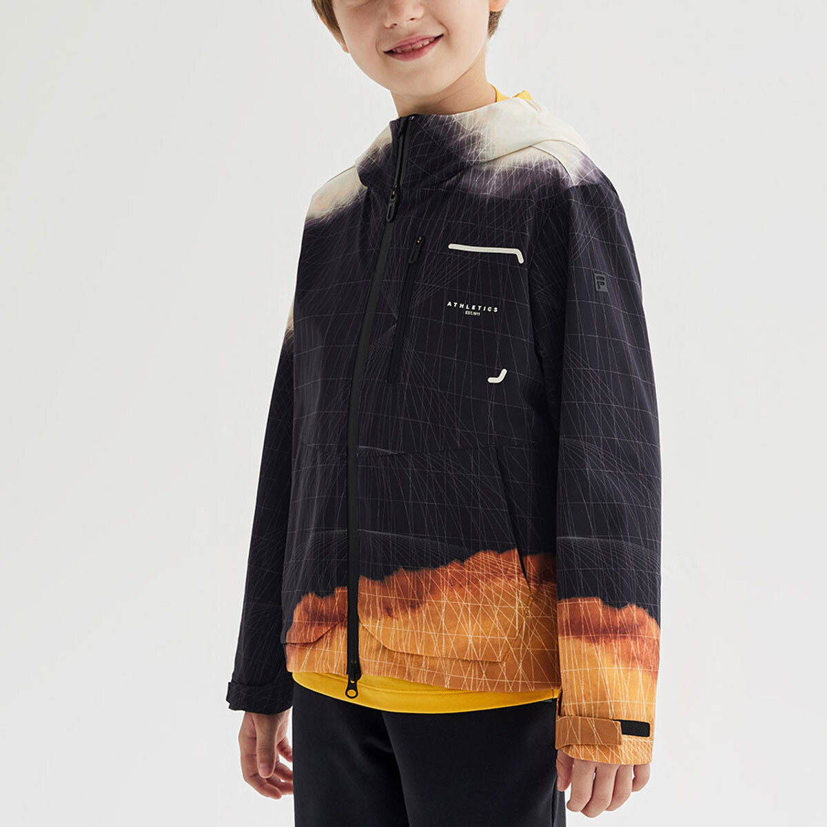 Детская куртка ФИЛА FILA, цвет Allover Print — фото 4