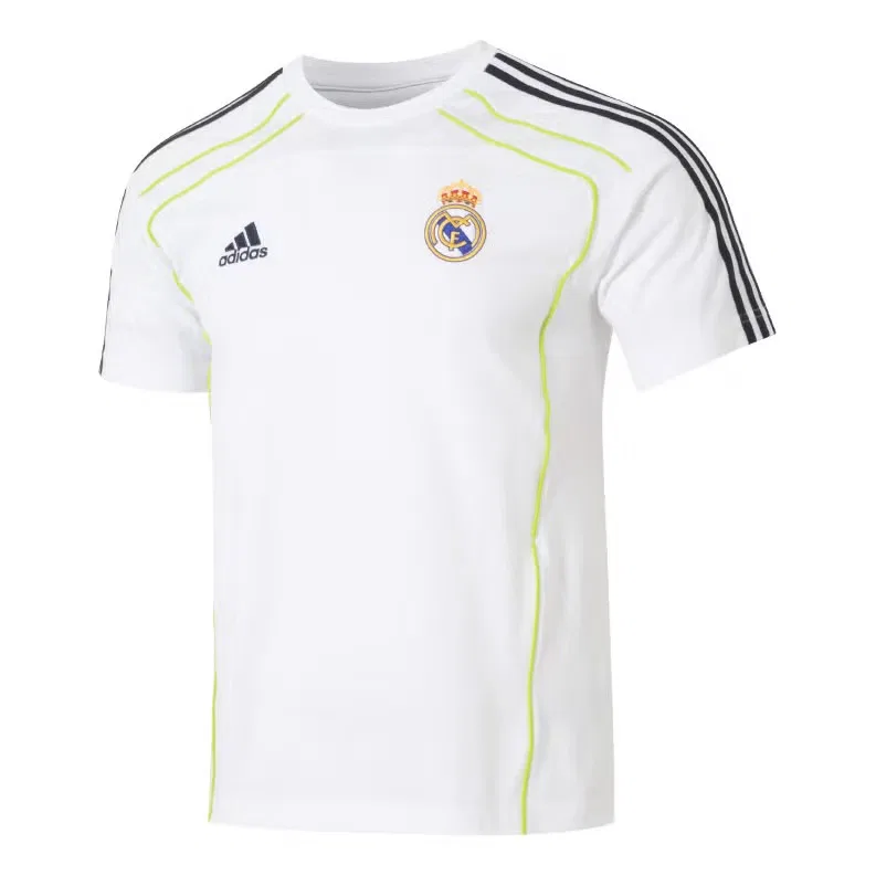 Футболка с принтом Real Madrid UBP Adidas, белая
