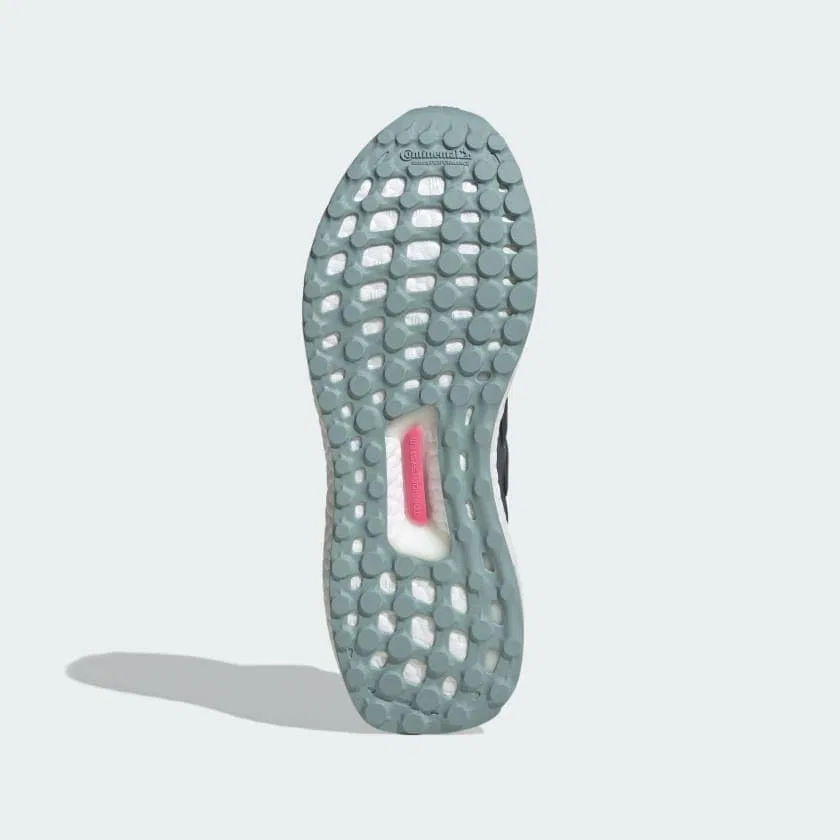 Детские кроссовки с липучками Grand Court Lifestyle Hook and Loop Adidas, Grey Grey Pink Fusion — фото 4