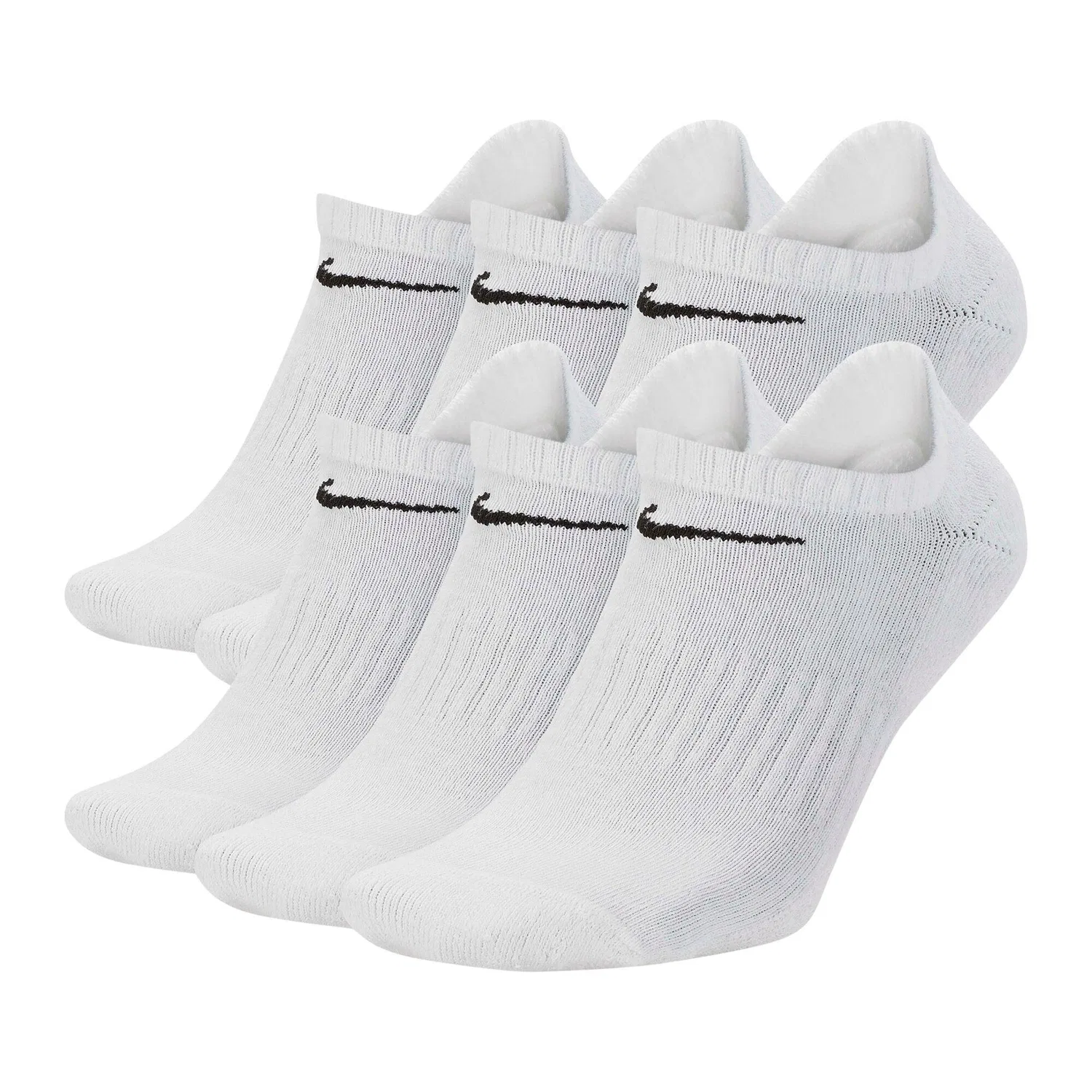 Носки Nike Everyday Cushioned No-Show, Цвет Weiss