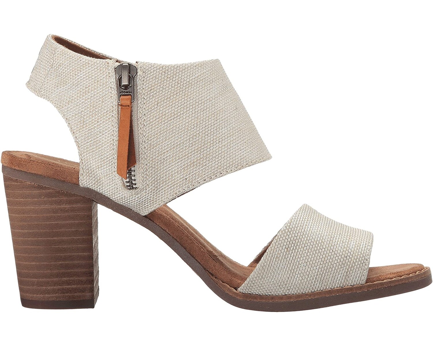 Туфли на каблуках Majorca Cutout Sandal TOMS, натуральный краситель для пряжи — фото 4